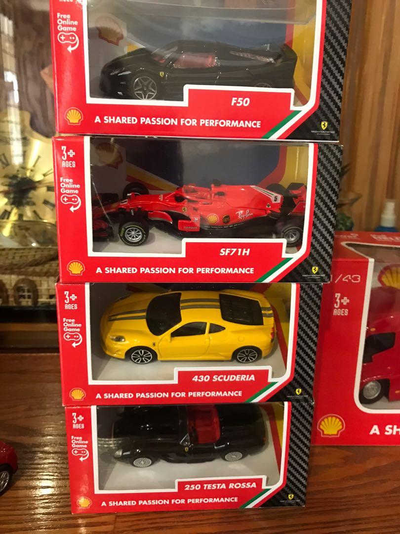 Shell ferrari car collection 2019 2025