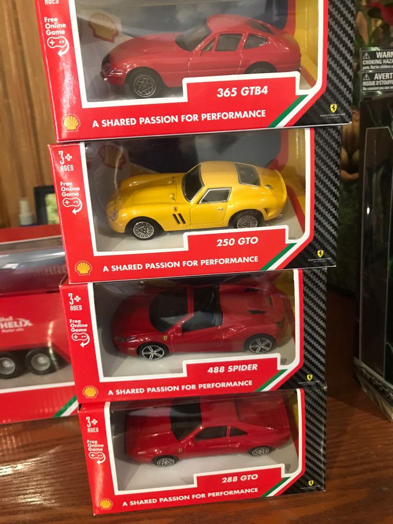 Shell Ferrari 2019 Car Collection Full Set Hobbies Toys
