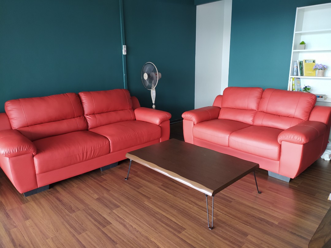 Courts Sofa set (2&3 seats), Furniture & Home Living, Furniture, Sofas