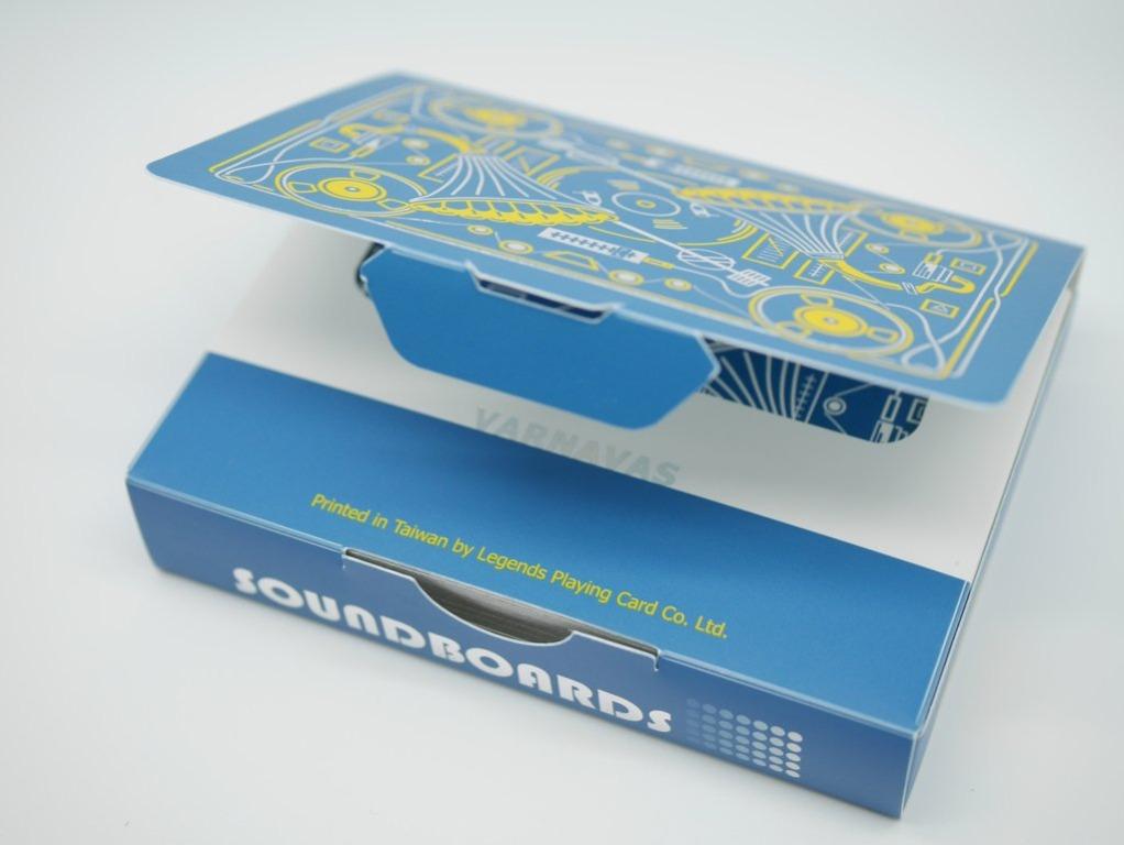 Soundboards V1 Blue Playing Cards, Hobbies & Toys, Toys & Games on ...