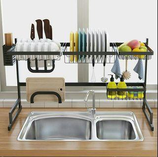 Stainless Steel Dish Rack Kitchen Appliances Carousell Malaysia Dish drainer to help you with the chores. carousell
