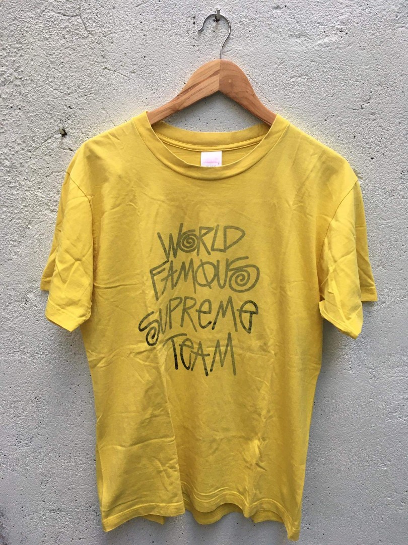 Supreme x Stussy World Famous tee, Men 