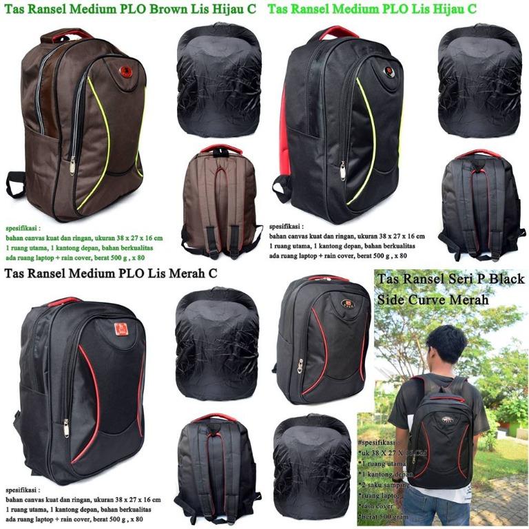 Tas Ransel Export Medium Plo Fesyen Pria Tas Dompet Ransel Di Carousell
