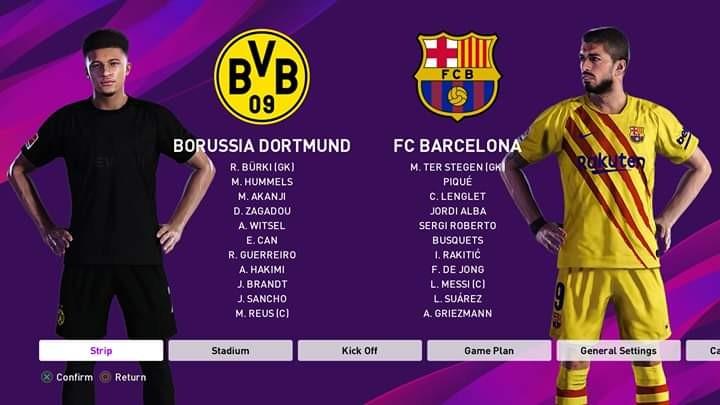 #thr 2020 Option File PES 2020 PS4 Original Full Liga