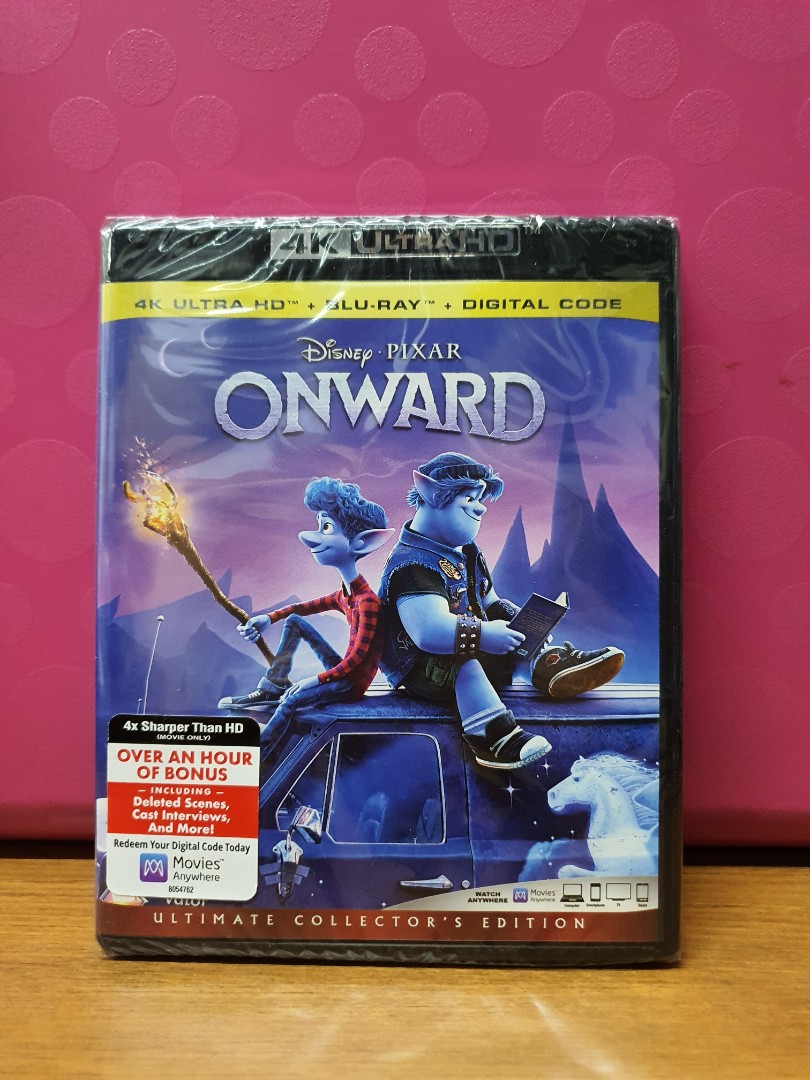 USA Blu Ray 4K UHD 4K UHD Onward (Disney, Pixar, Tom Holland