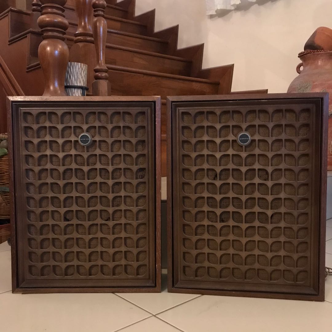 sanyo speakers vintage