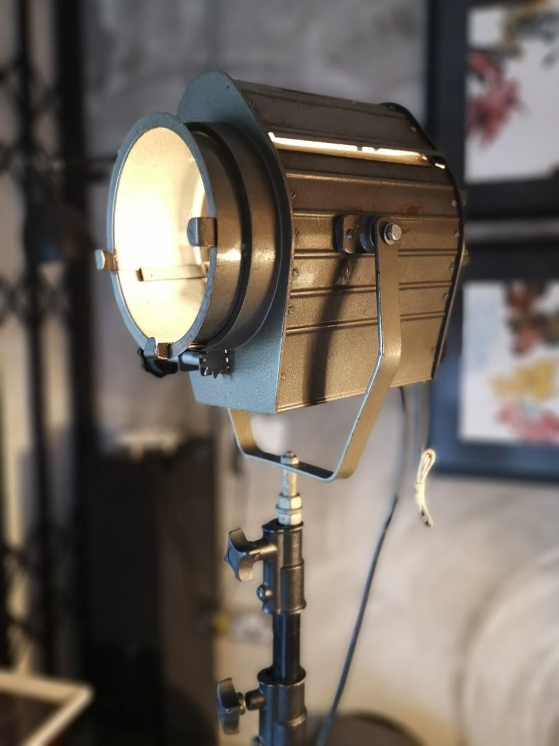 Vintage studio light with projection, Photography, Photography