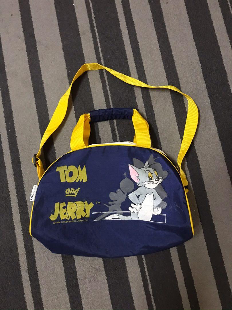 Tom and Jerry Funny Art Mini Wallet Blue/ Brown Takarajima from Japan | eBay