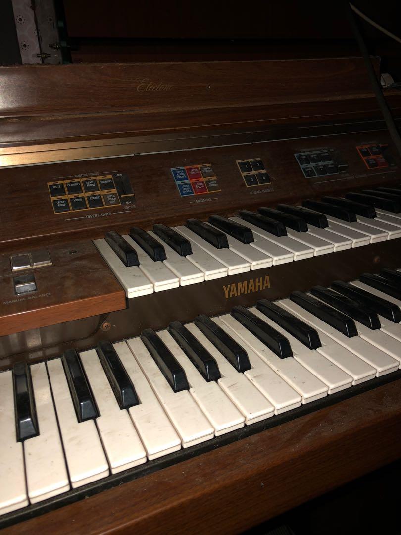 Vintage Yamaha Electric Piano, Hobbies & Toys, Music & Media, Musical