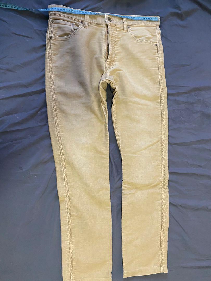 Visvim Fluxus 03 (Dmg moleskin) pants khaki, Women's Fashion, Bottoms ...