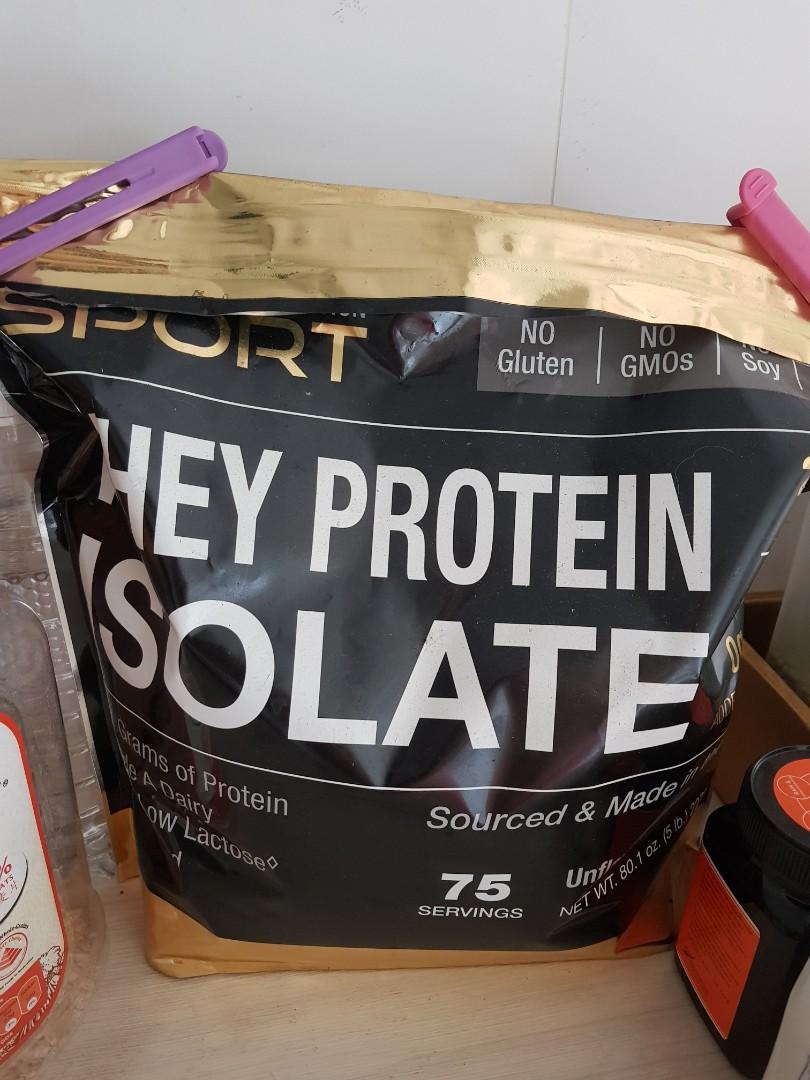 Whey Protein Isolate Sports Weights Gym Equipment On Carousell