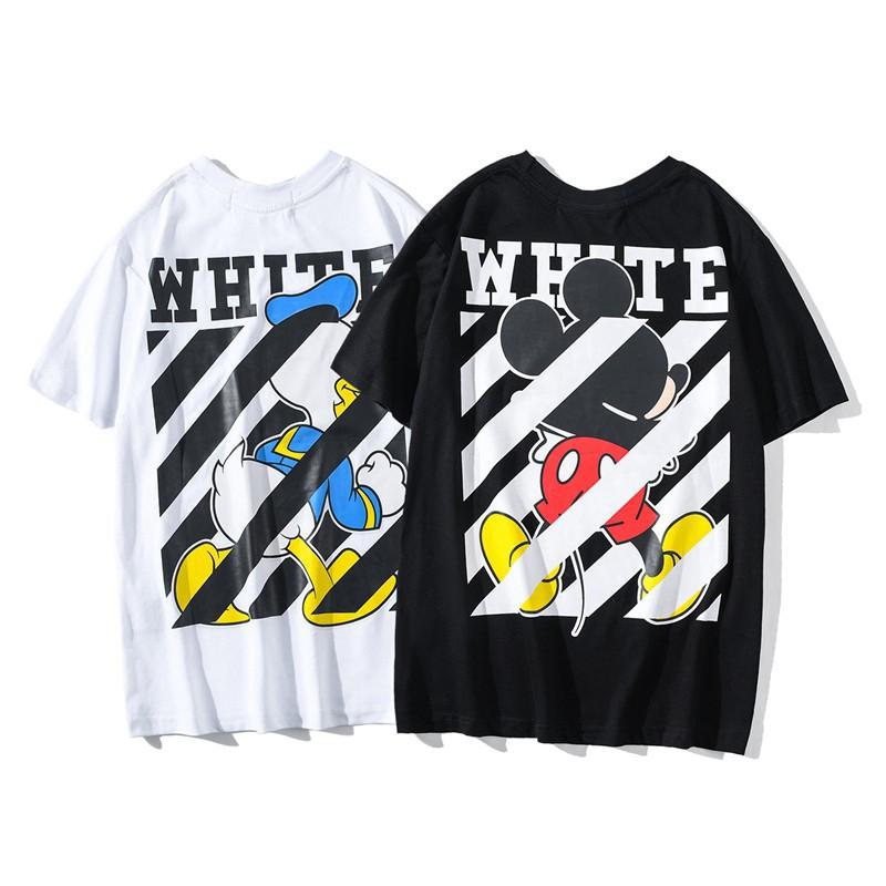 Off white mickey mouse t shirt Clearance
