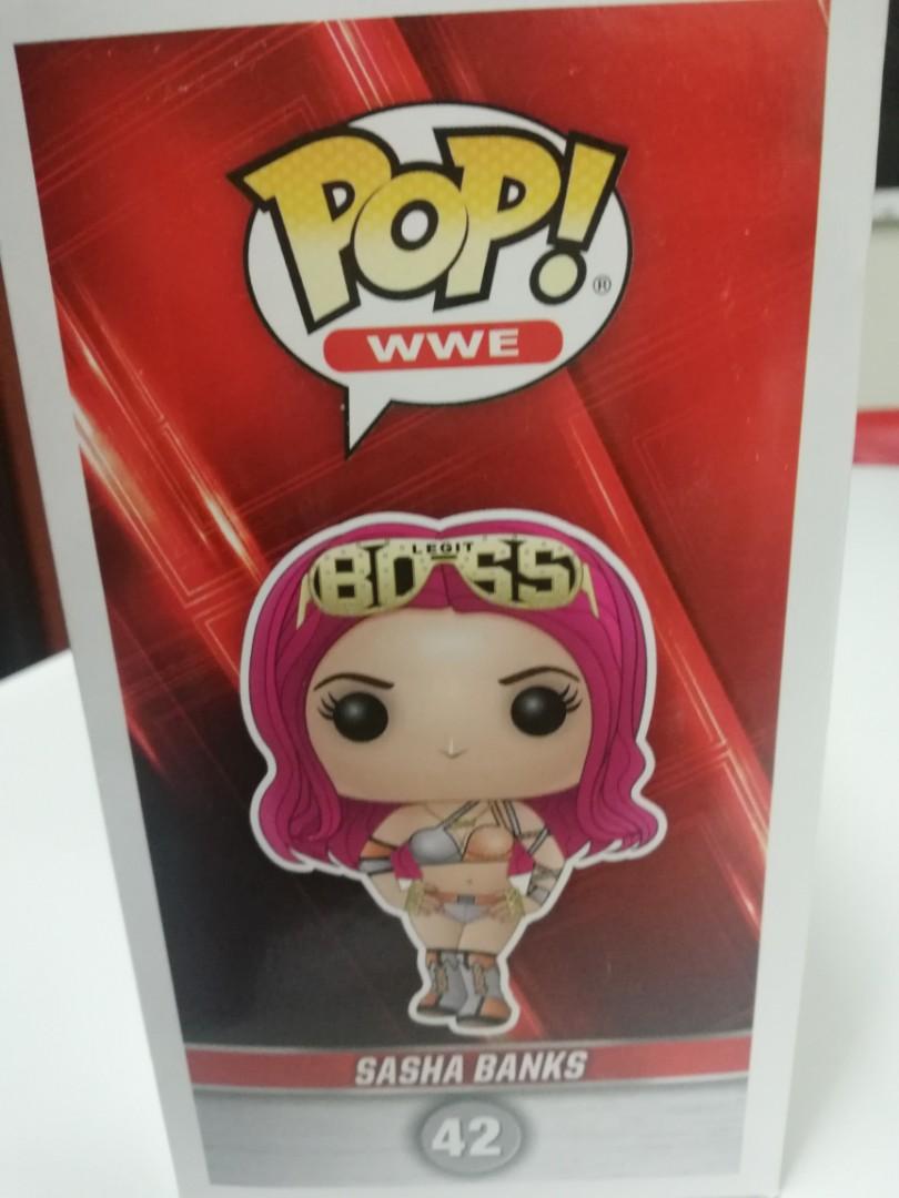 Sasha banks funko 2024 pop