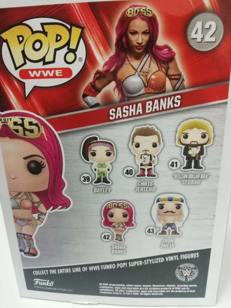 Funko pop shop wwe sasha banks