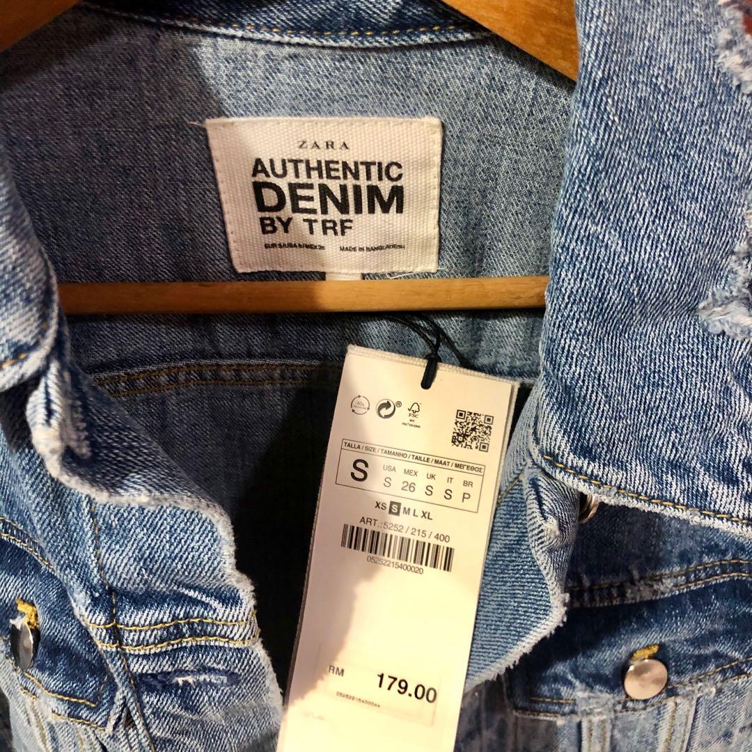 Trf denim jacket deals