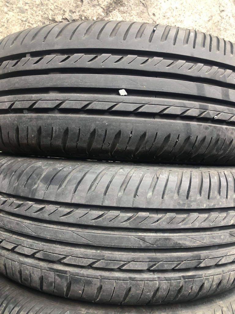 16" Honda City Mags used 4Holes pcd 100 with 18555r16 federal used