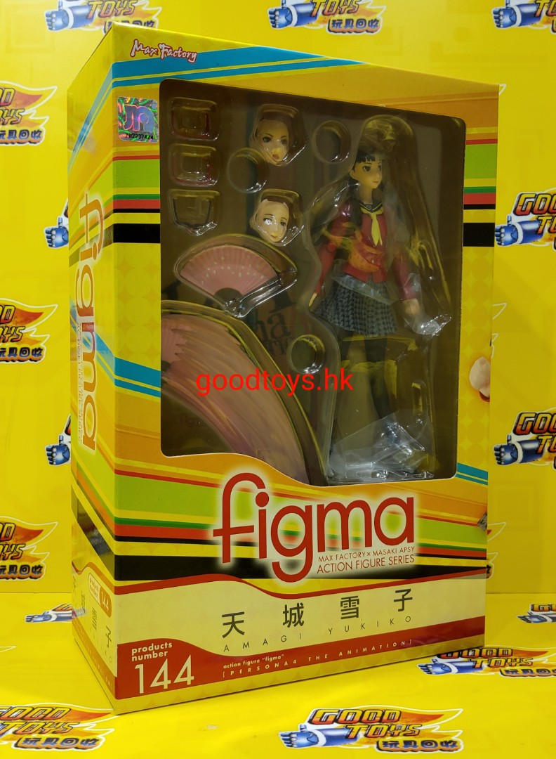 0630 08 全新未開封max Factory Figma 144 女神異聞錄persona 4 The Animation Amagi Yukiko 天城雪子 玩具 遊戲類 玩具 Carousell