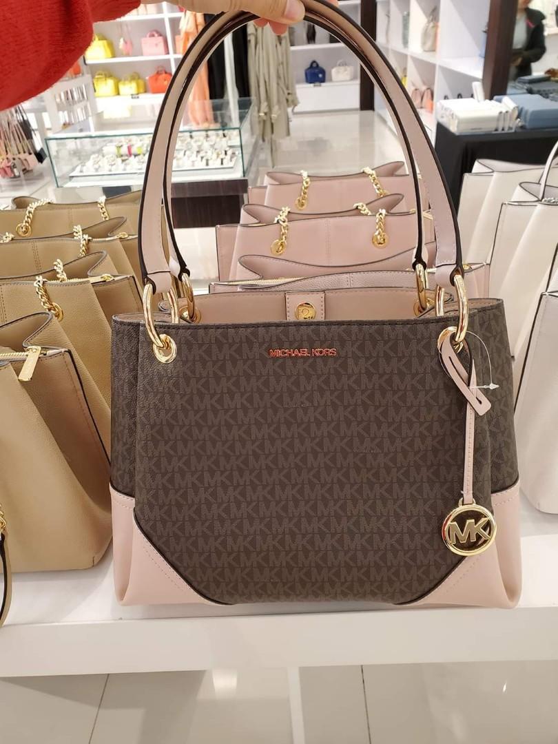 michael kors tote monogram