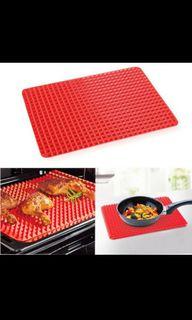 40x27cm Bakeware Pan Nonstick Silicone Baking Mats Pads Cooking Mat Oven Tray