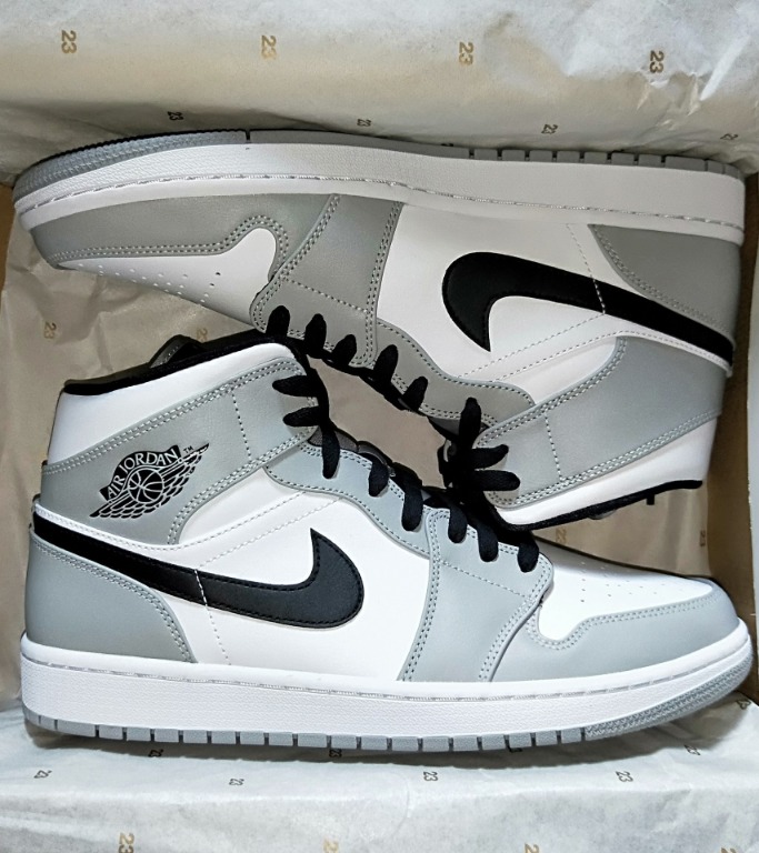 jordan 1 mid light smoke grey dior