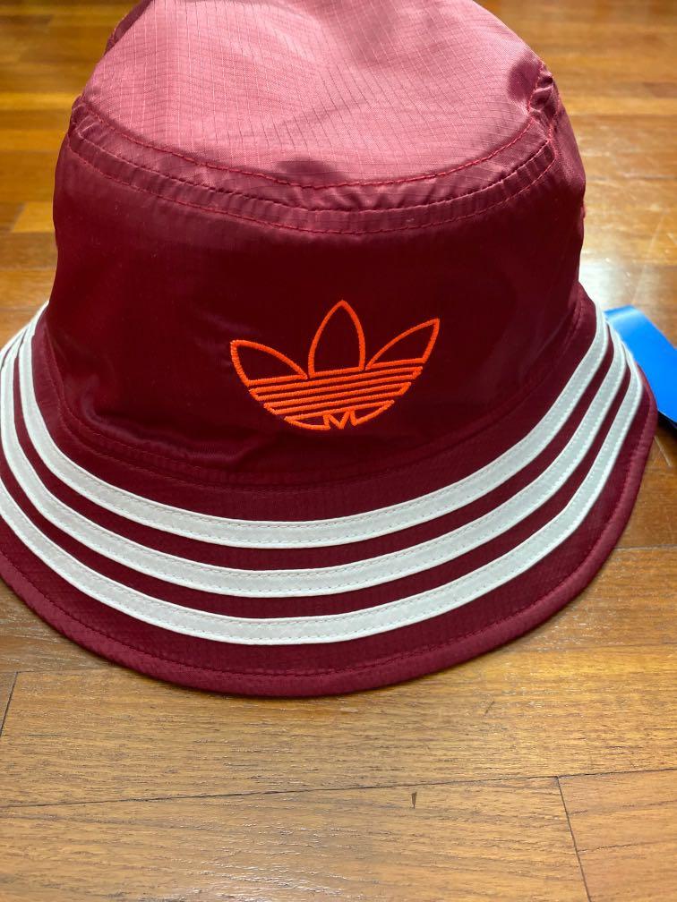 red bucket hat adidas