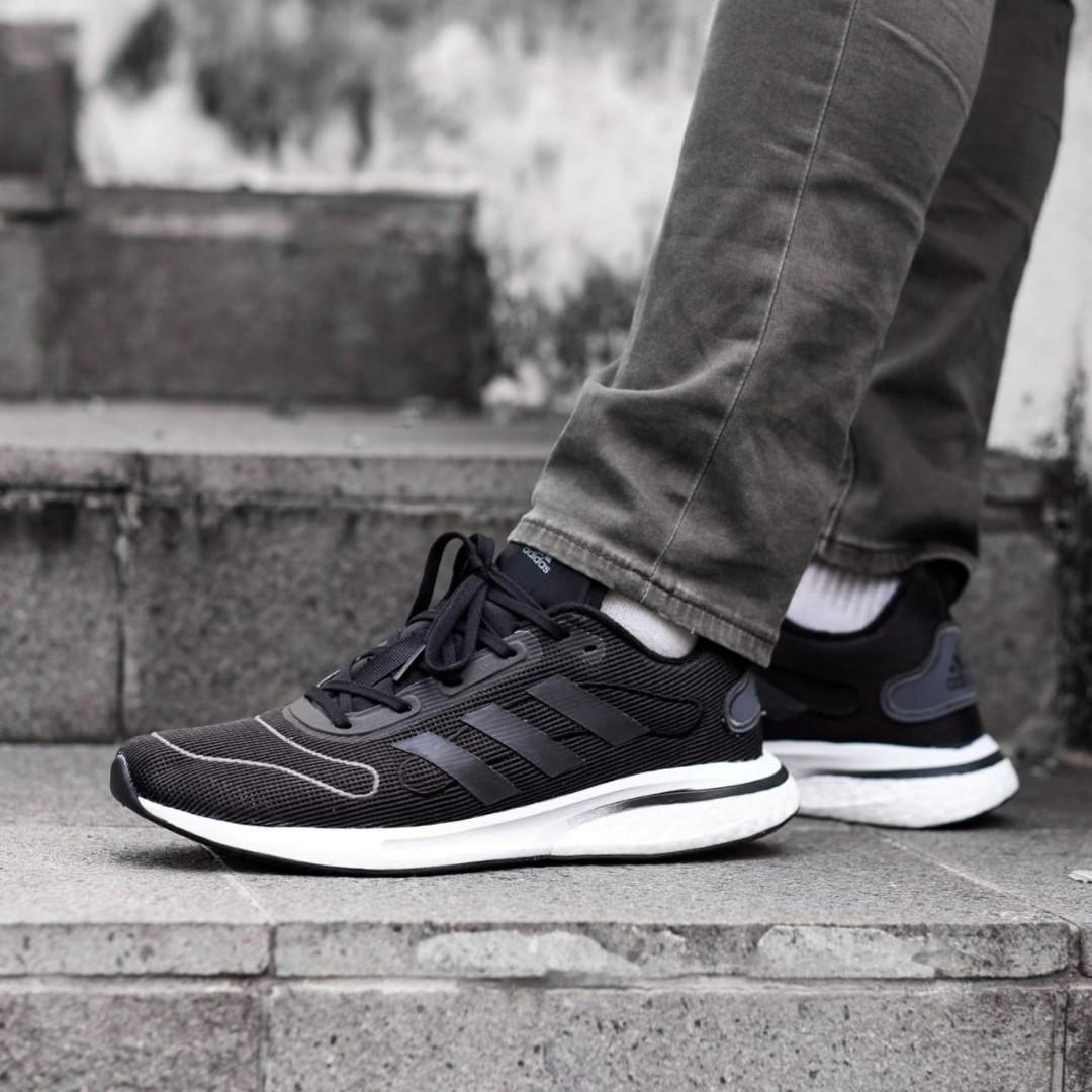 adidas supernova boost black