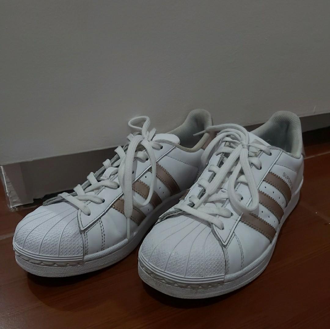 tenis adidas superstar rose gold