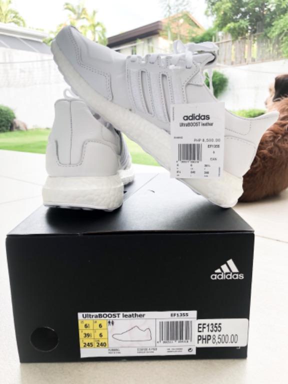 Adidas ultraboost leather white 2025