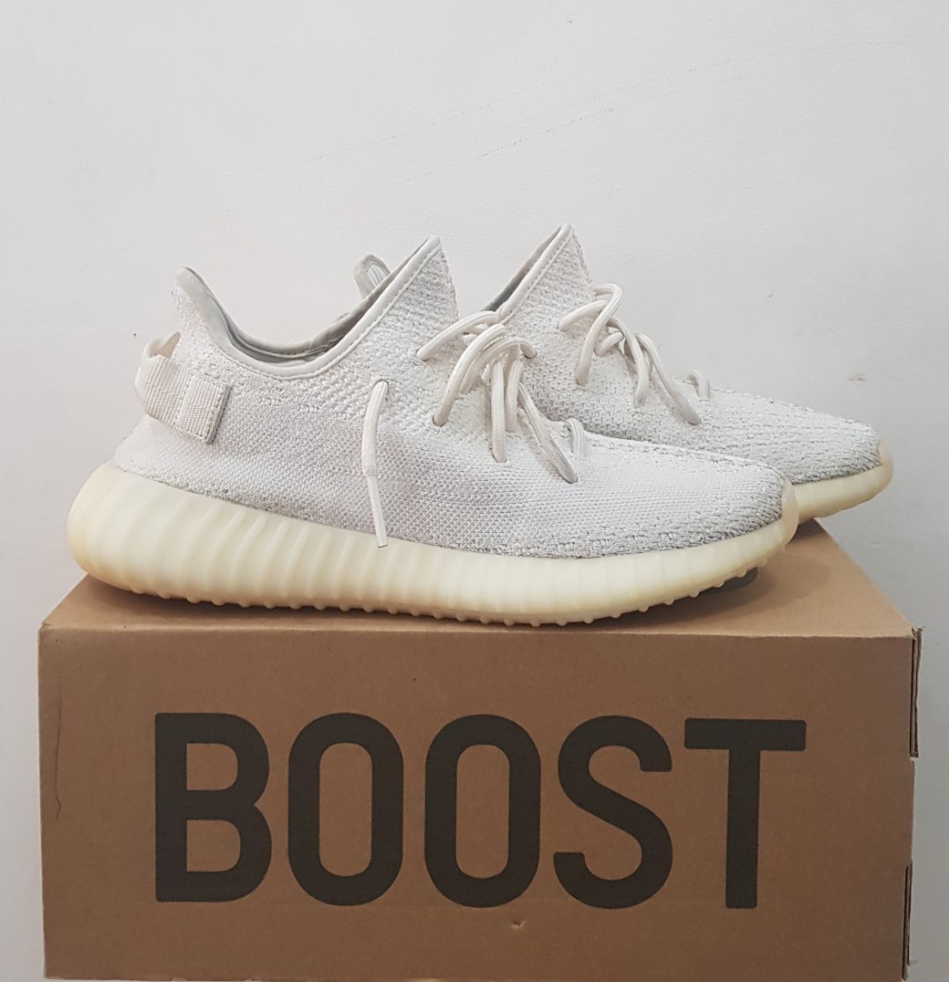 adidas Yeezy Boost 350 V2 Cream White, Men's Fashion, Footwear, Sneakers on  Carousell