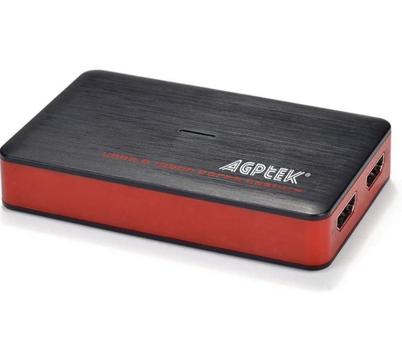 Agptek 1080p 60fps clearance gaming capture card