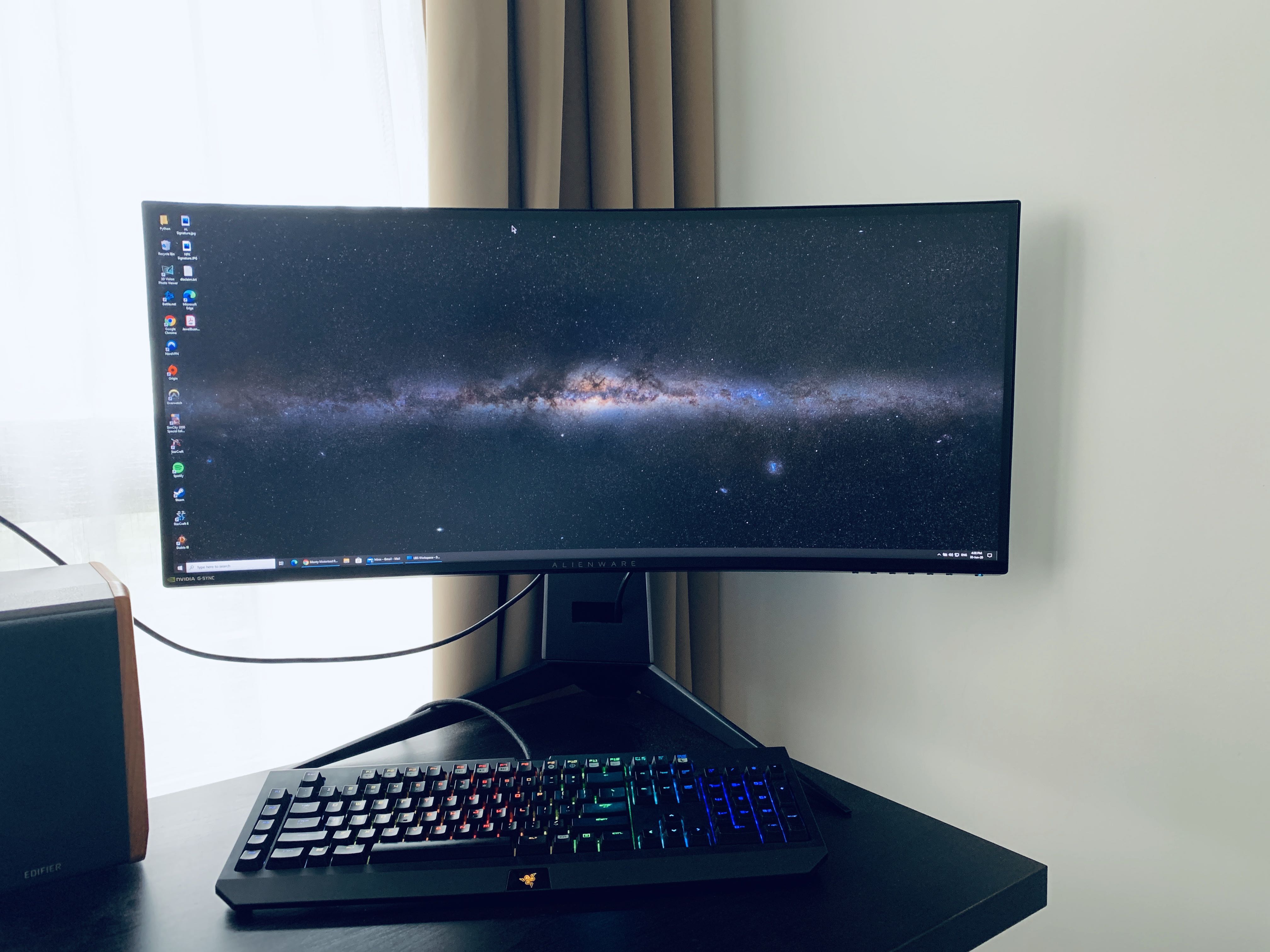 Alienware Monitor Aw3418dw Electronics Computer Parts Accessories On Carousell