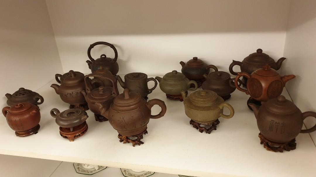 Antique Zisha Teapot, Furniture & Home Living, Kitchenware & Tableware