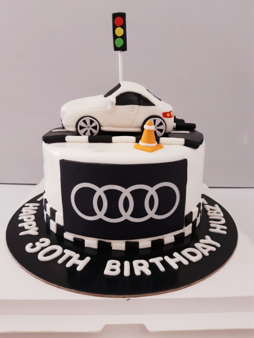 Golf and Audi themed birthday cake | Birthday cake for husband, Birthday  cakes for men, 60th birthday cakes