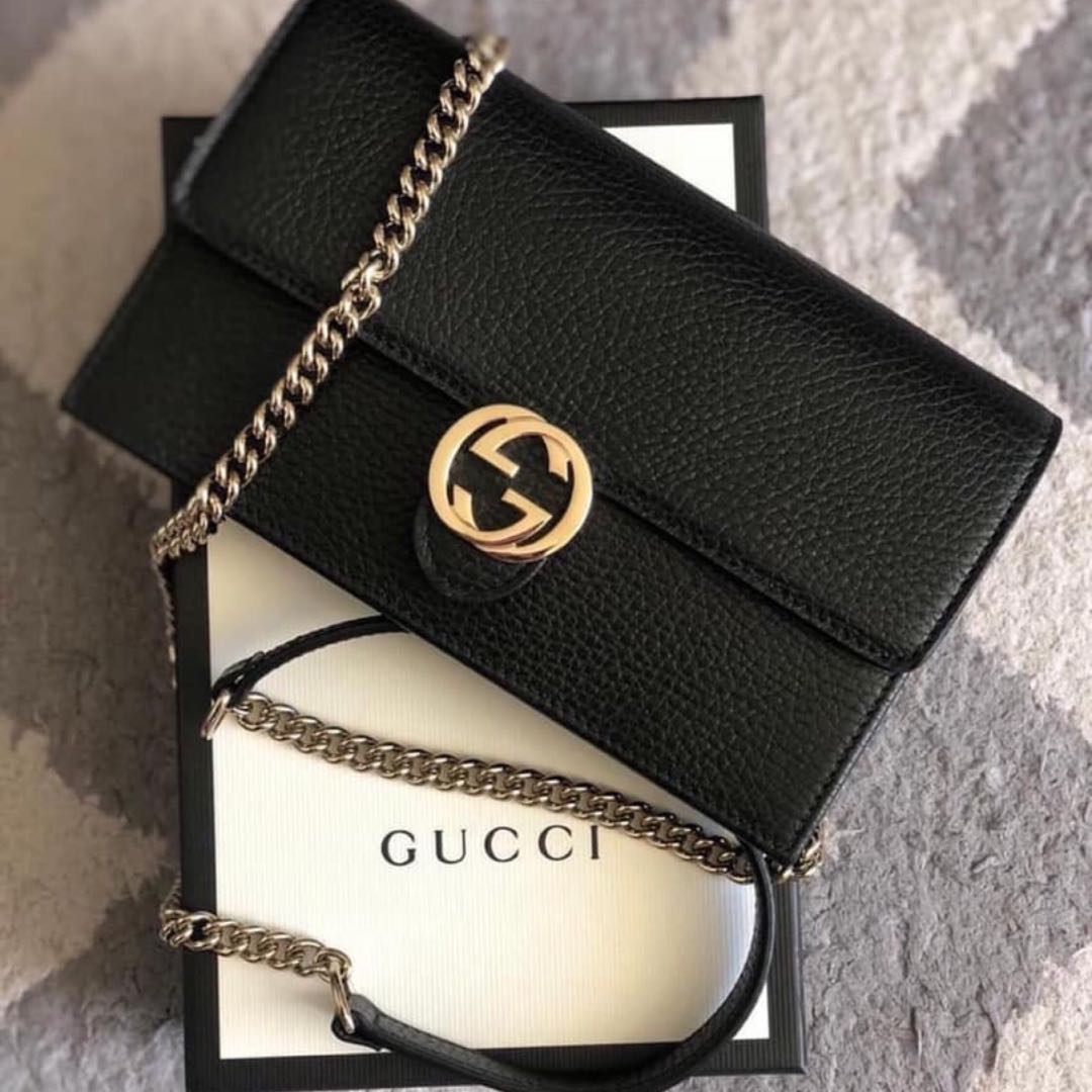 Authentic Gucci Interlocking Woc, Luxury, Bags & Wallets on Carousell