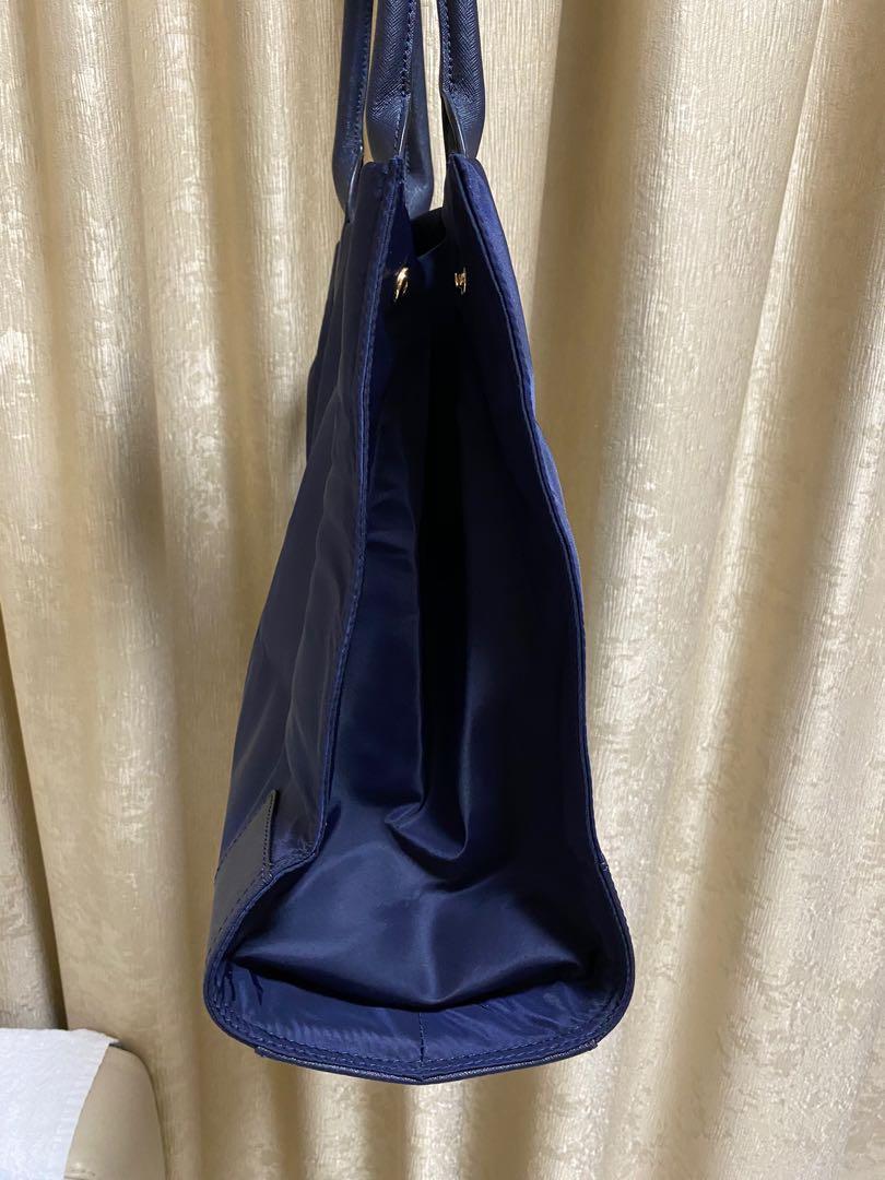 Tory Burch, Bags, Authentic Tory Burch Blue Celadon Ella Tote Bag