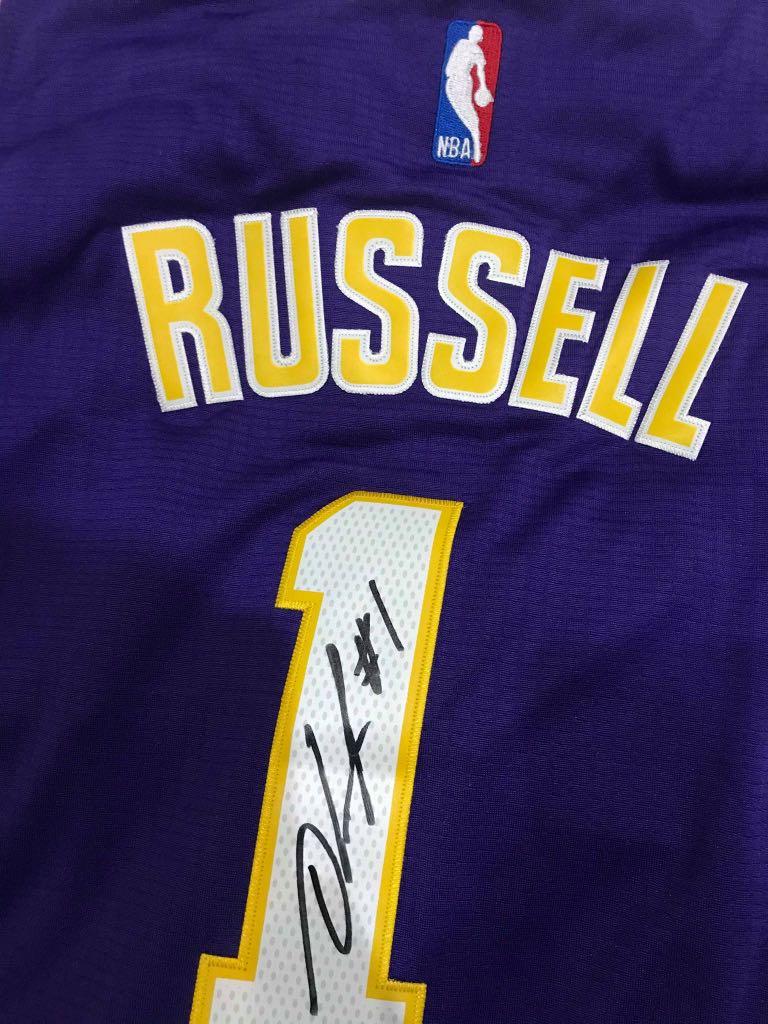 adidas Men's D'Angelo Russell Los Angeles Lakers Swingman Jersey - Macy's