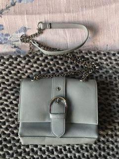 Baby blue bag