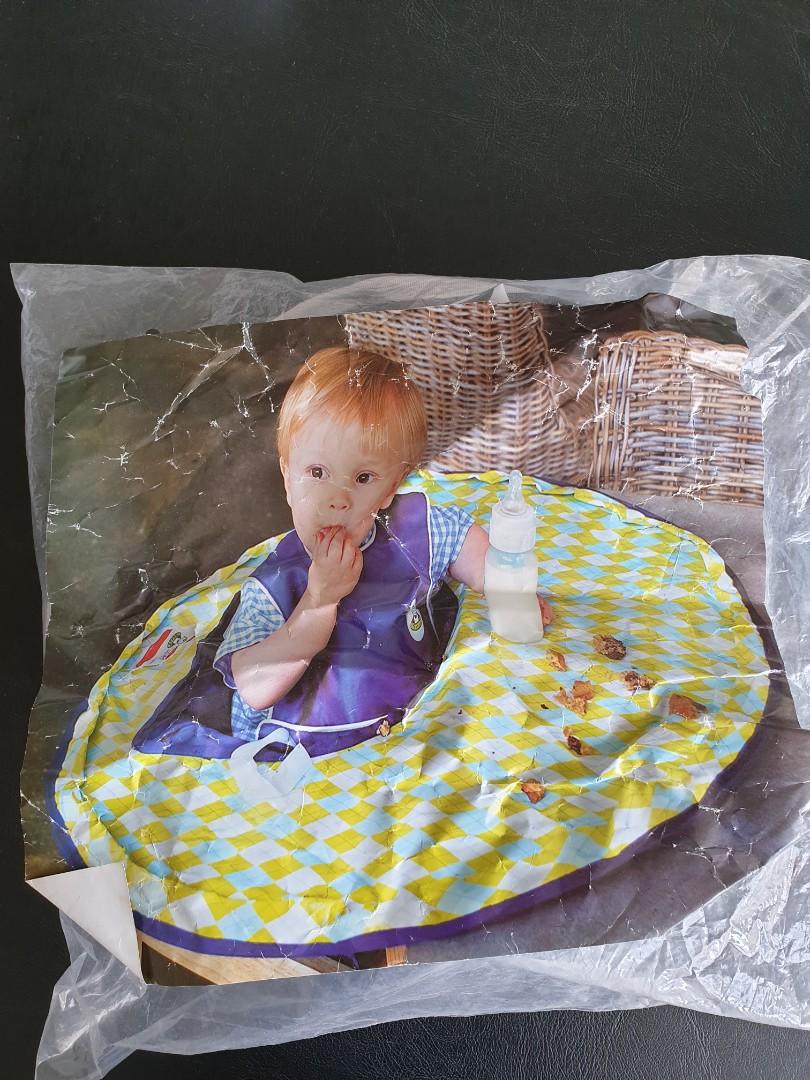 baby high chair cover bib