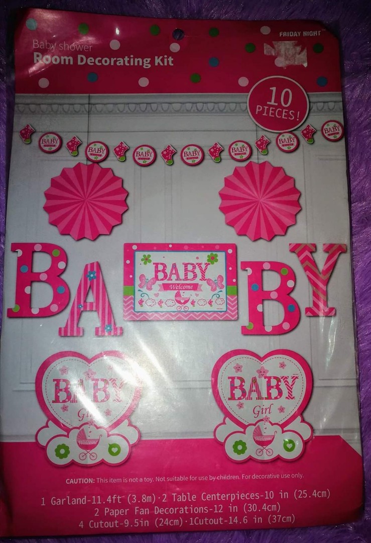 baby shower room decorations