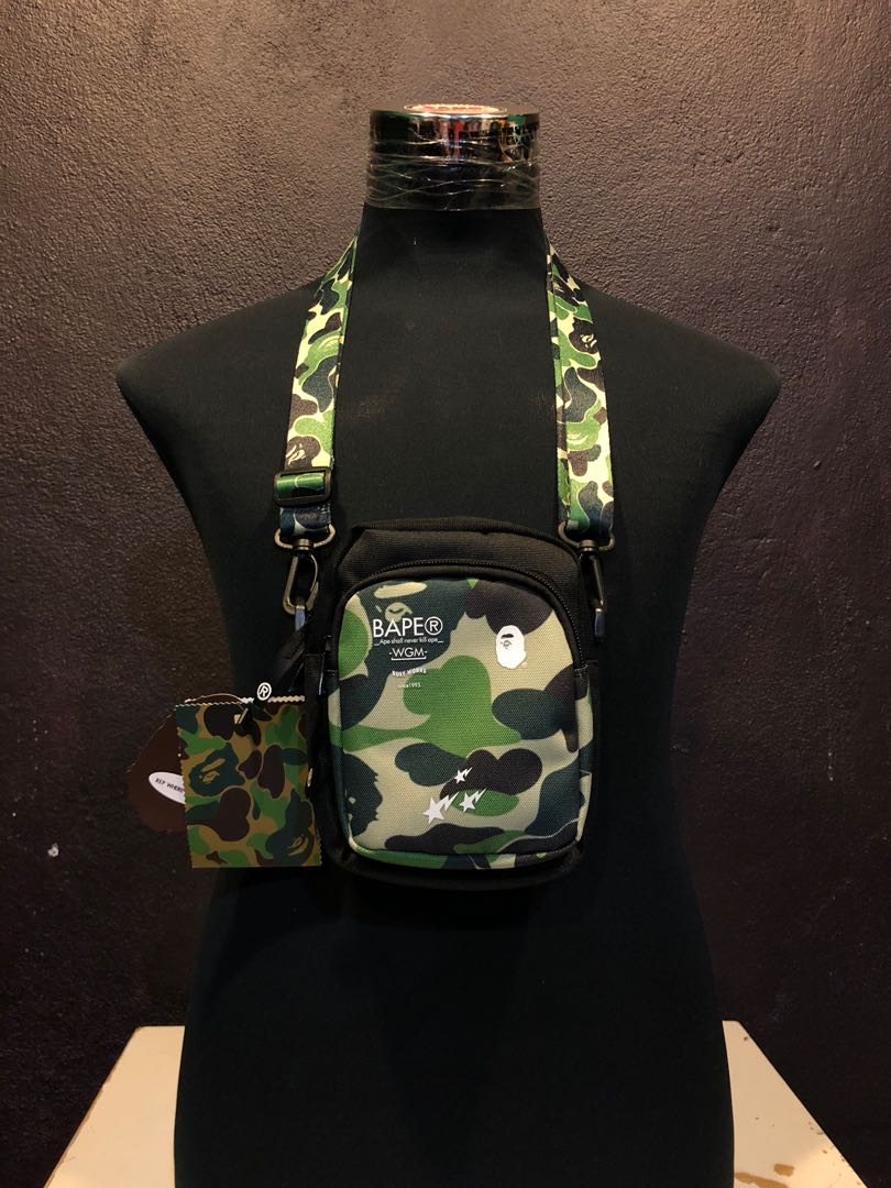 bape sling bag camo