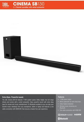 jbl sb130