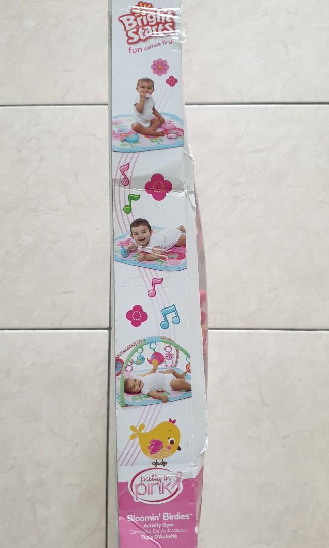 Brand New Bright Starts Pretty in Pink Activity Gym Babies Kids