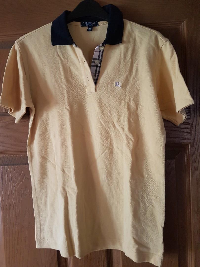 burberry polo womens brown