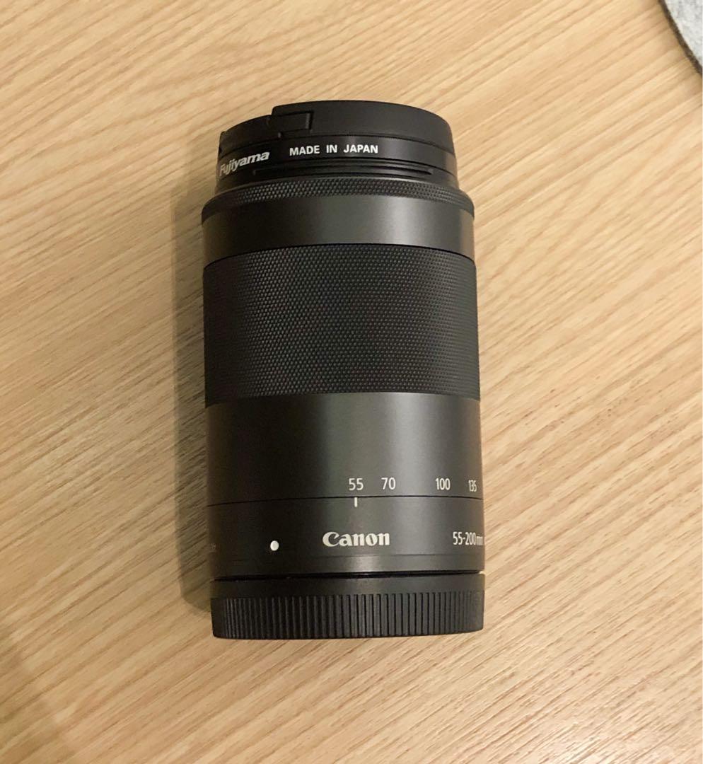 Canon EF-M 55-200 IS STM, 攝影器材, 鏡頭及裝備- Carousell