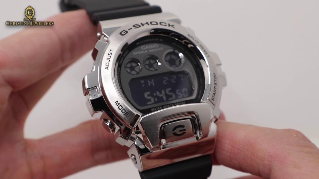 g shock gm 6900 metal bezel series