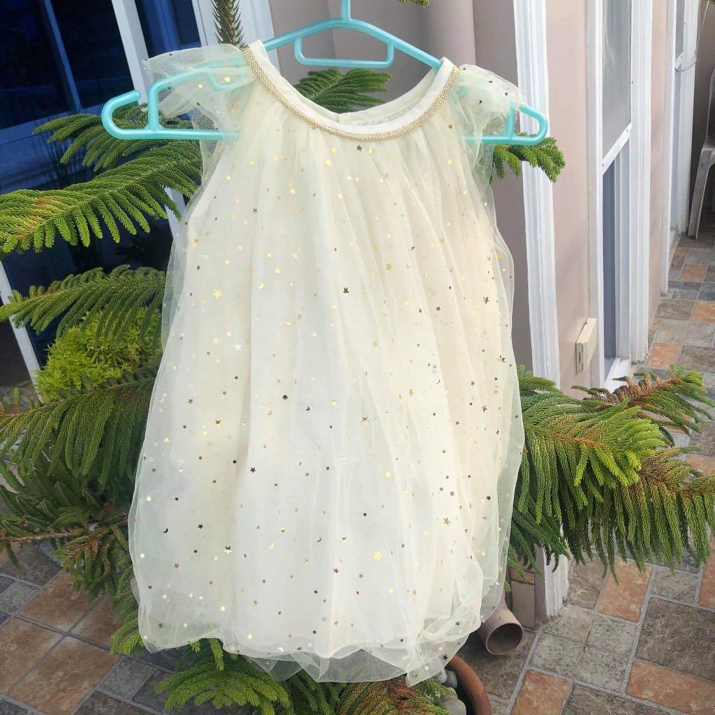 gold star dress