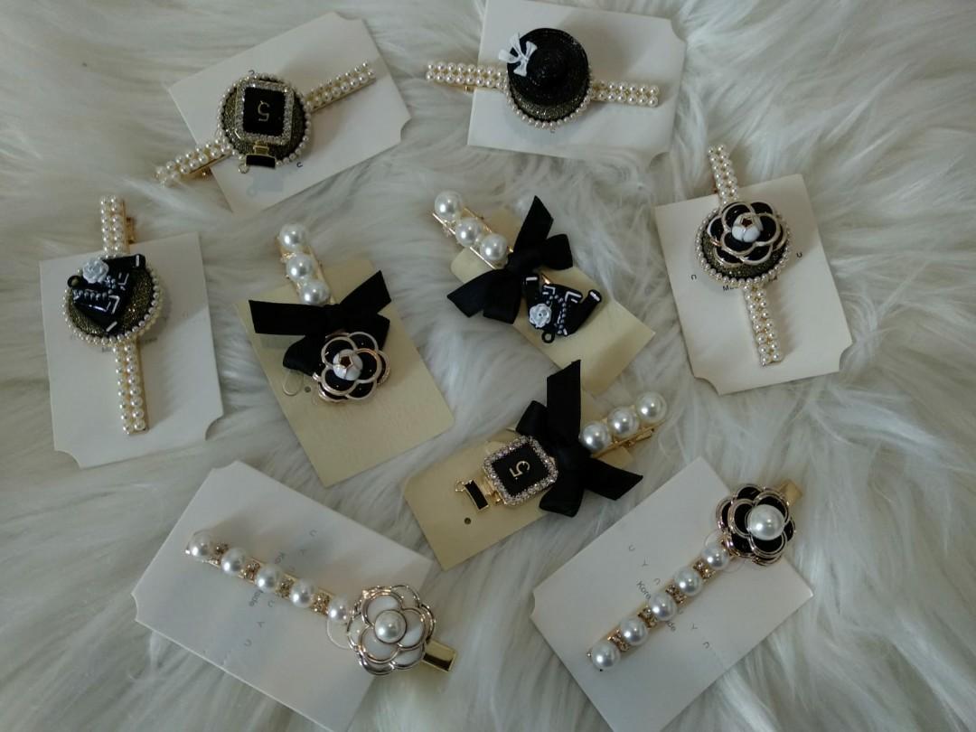 Chanel Hair clip, Women's Fashion, Watches & Accessories, Hair Accessories  on Carousell