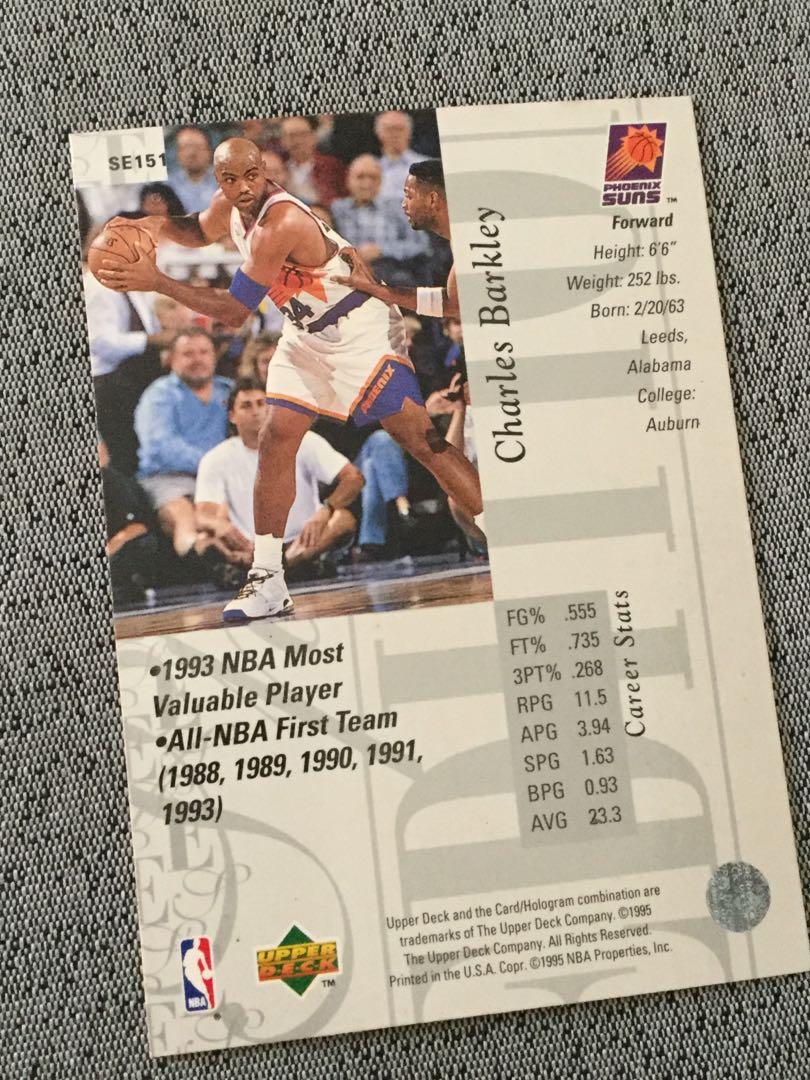 Charles Barkley Limited Edition Basketball Card On Carousell
