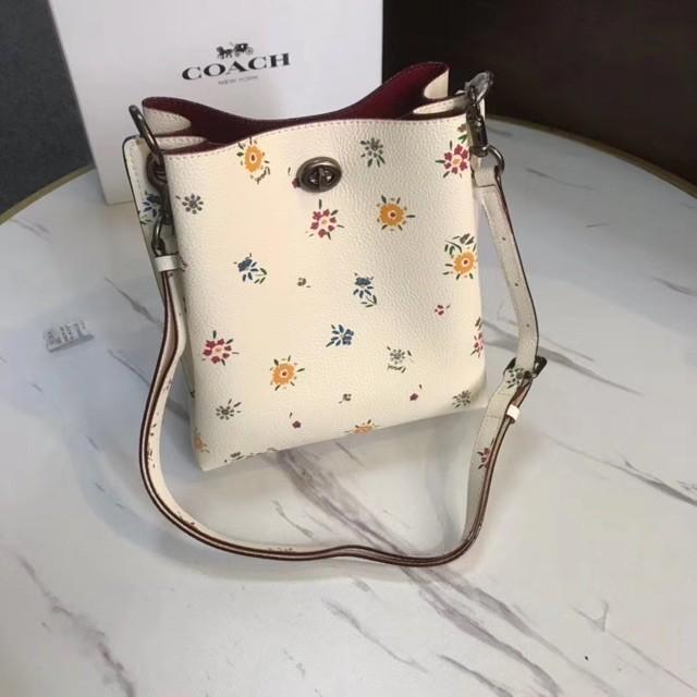 Charlie bucket bag 21 with wildflower print sale