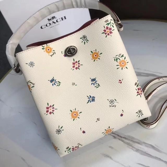 Charlie bucket bag 21 with wildflower print 2025